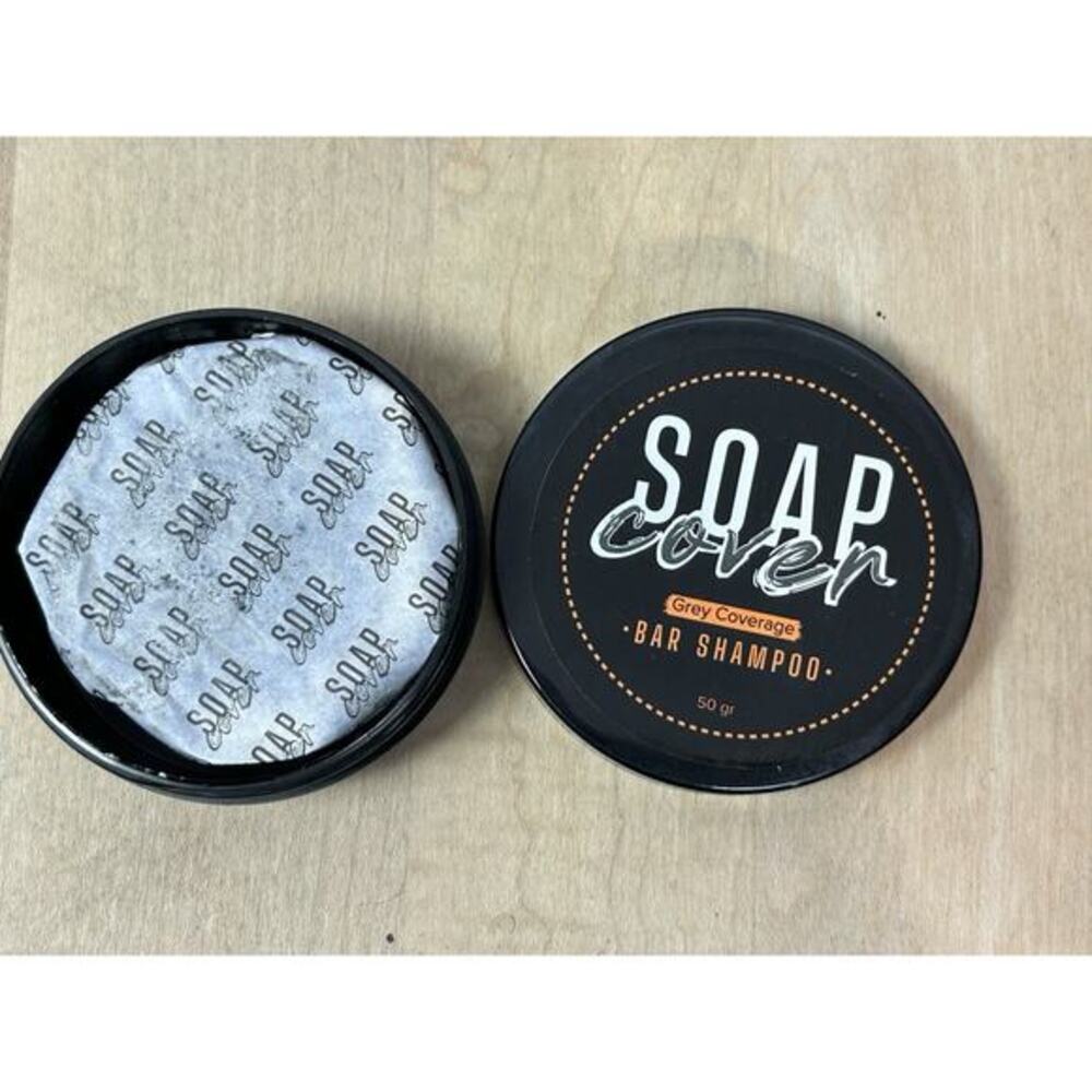 Soap Cover Grey Coverage Bar Shampoo 50 Gram - Picture 6 of 7